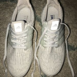 Adidas White Ultraboost Shoes Size 7